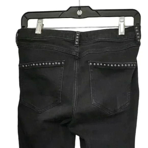 Free People black studded jeans - Picture 5 of 5